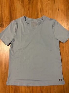 Under Armour Light Blue Short Sleeve Athletic Shirt